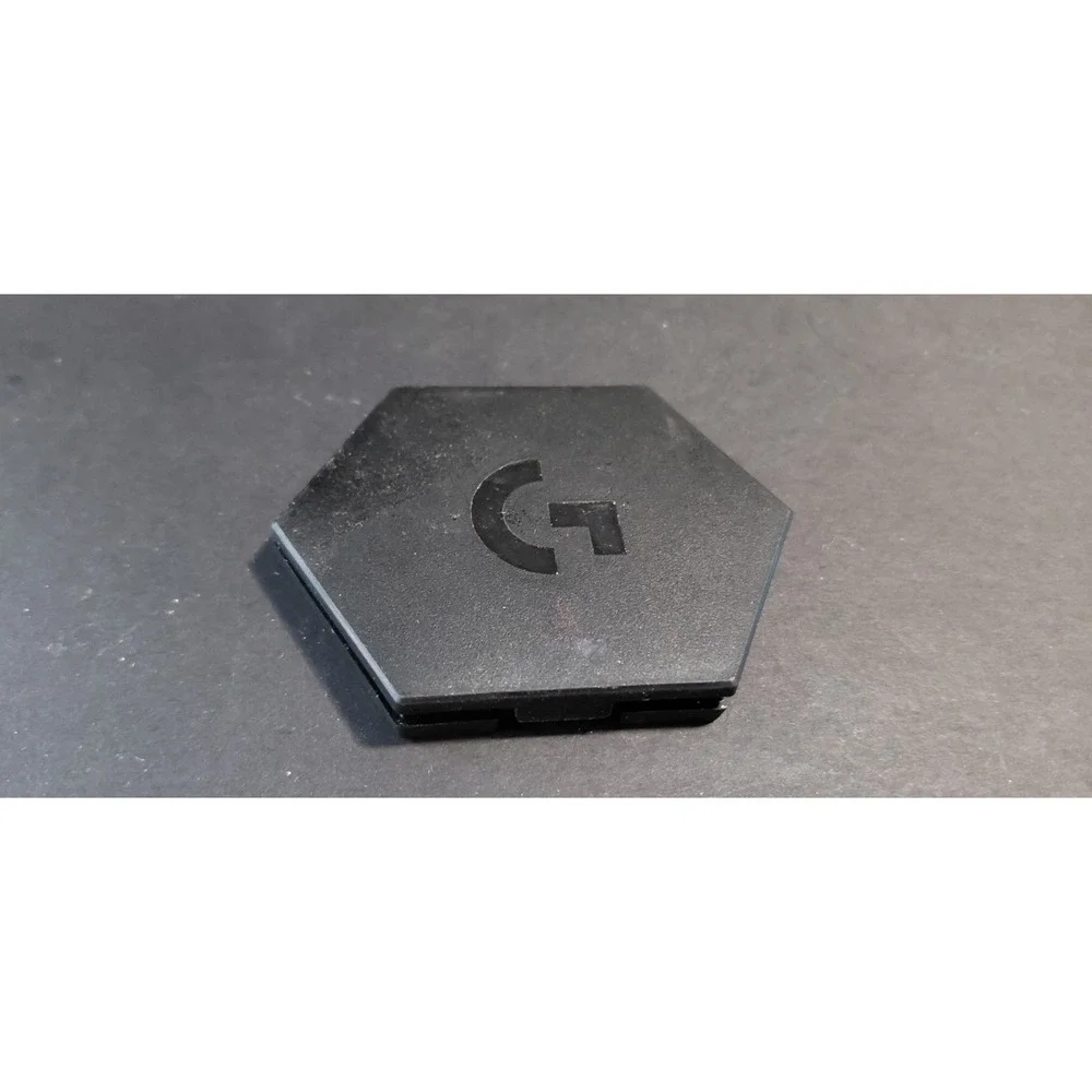 Logitech G502 gaming mouse hexagonal container magnetic tuning weight Case As Is